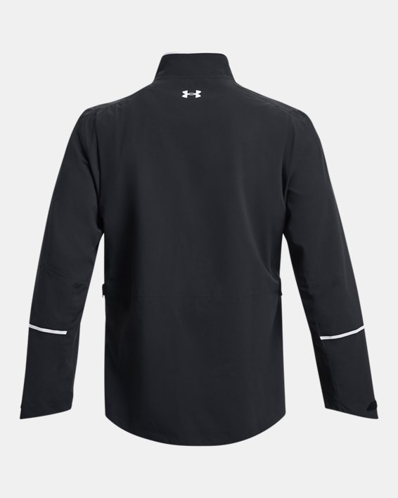 Men's UA Stormproof Cloudstrike Stretch Golf Jacket, Black, pdpMainDesktop image number 6